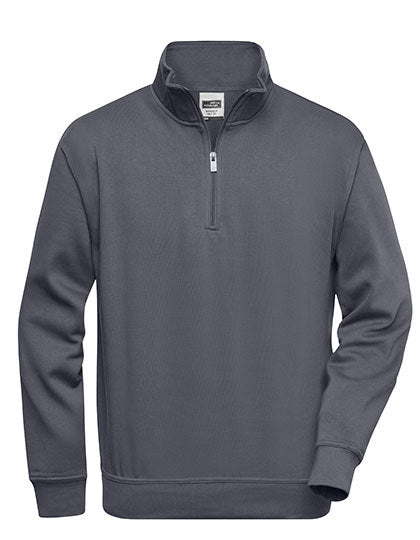 Sweatshirt 1/4 Zip Premium James & Nicholson