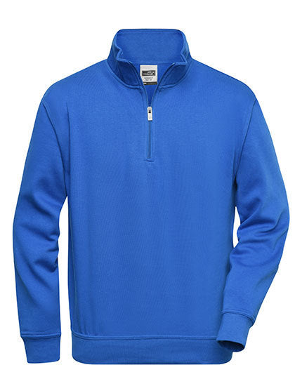 Sweatshirt 1/4 Zip Premium James & Nicholson