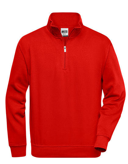 Sweatshirt 1/4 Zip Premium James & Nicholson